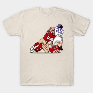 the dinamic duo linebacker T-Shirt